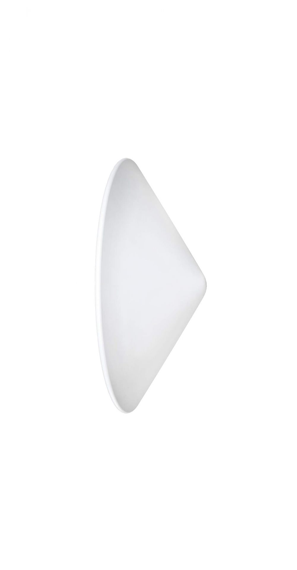 Weiße Cao Mao WL70 LED Wandleuchte mit Phasenanschnittdimmer und 4000K Lichtfarbe.